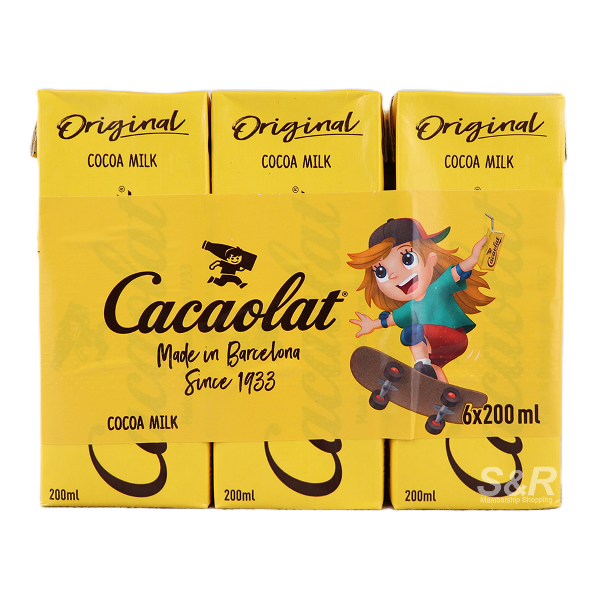 Cacaolat Mini Bricks Cocoa Milk Drink 6pcs x 200ml